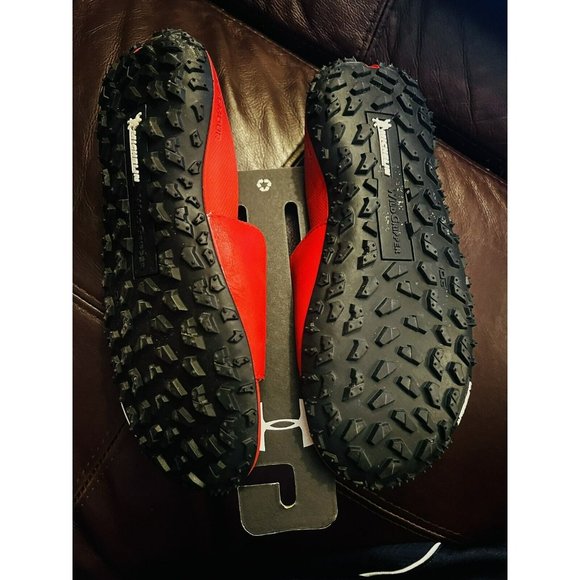 NWT Under Armour Project Rock Men's Sideline Slides Red/Black Sandals - Picture 6 of 6